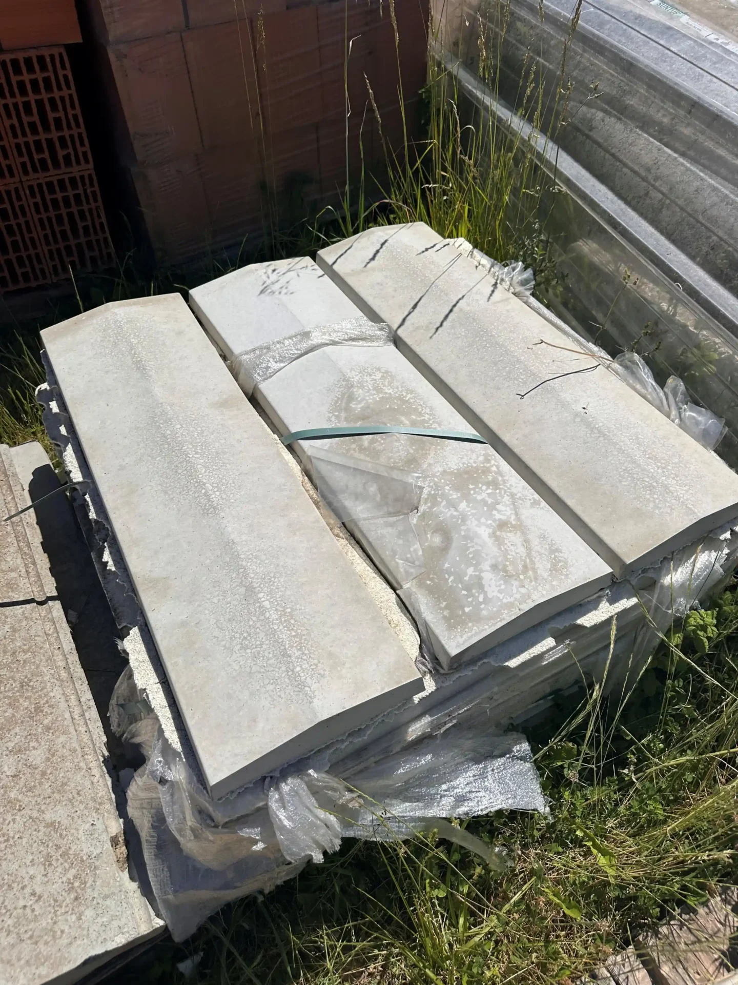 Chaperon béton double pente – Image 2
