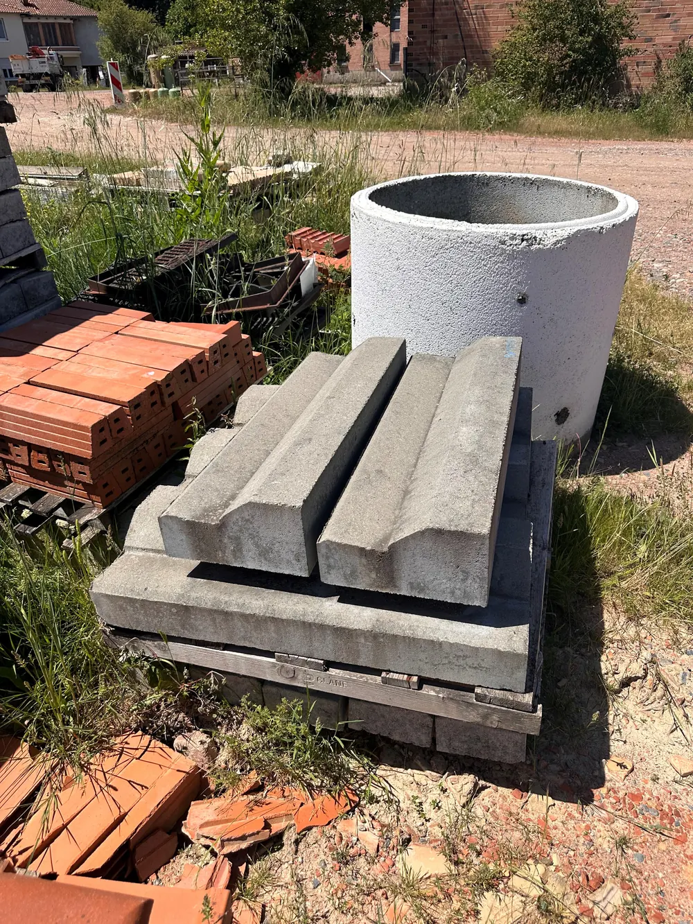 Bordure béton avec caniveau – Image 2