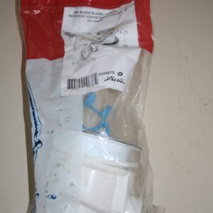 Bonde Ø90 à grille Nicoll 695 pour receveur en grès dans son sachet
