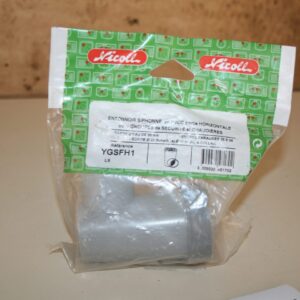 Entonnoir siphonné Nicoll YGSFH1 sortie horizontale dans son sachet