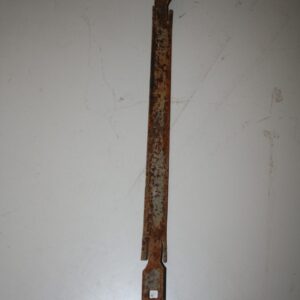 Entretoise de coffrage plate en acier 42 cm, réemploi, traces de rouille