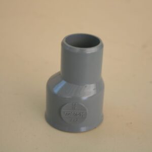 Réduction PVC Ø32-25 Nicoll grise, marquage moulé