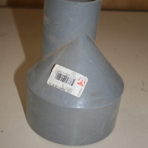 Réduction PVC excentrée mâle-femelle Ø125-63 GIRPI grise