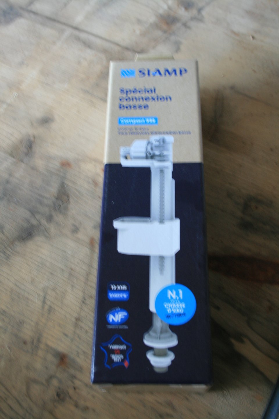 Boîte du robinet flotteur SIAMP Compact 99 à connexion basse, neuf